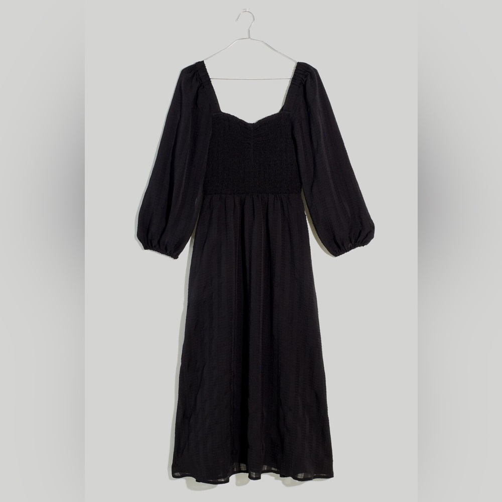 Madewell Lucie Sweetheart Midi Dress
